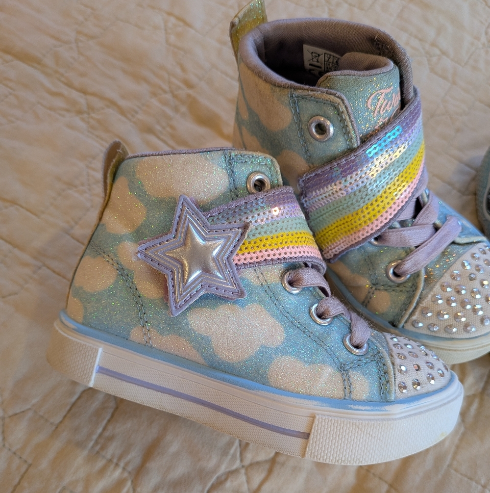 Toddler Play Shoe Glitter Rainbow Bundle - Picture 4 of 12